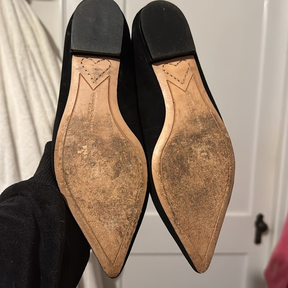 Sophia Webster silver rainbow butterfly flats 7 - Picture 6 of 12